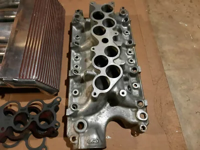 1986-1993 Ford Mustang 5.0L Polished Tubular Cobra Intake Manifold GT40 302 GTLX - Image 3