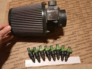 1989-93 Ford Mustang 5.0L Pro M 80mm Mass Air Meter & 42lb Injectors Cobra GT40