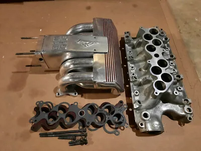 1986-1993 Ford Mustang 5.0L Polished Tubular Cobra Intake Manifold GT40 302 GTLX