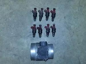 1989-1993 Ford Mustang 5.0L 30lb Injectors and C&L Mass Air Meter Cobra GT LX