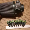 1989-93 Ford Mustang 5.0L Pro M 80mm Mass Air Meter & 42lb Injectors Cobra GT40