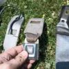 1990-1993 Ford Mustang GRAY OEM Seat belts GT LX Hatchback Front & Rear