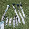 1990-1993 Ford Mustang GRAY OEM Seat belts GT LX Hatchback Front & Rear