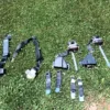 1990-1993 Ford Mustang BLACK OEM Seat belts CONVERTIBLE only Front & Rear GT LX