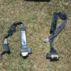 1990-1993 Ford Mustang BLACK OEM Seat belts CONVERTIBLE only Rear only GT LX