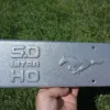 1986-1995 Ford Mustang 5.0L Tubular GT40 Cobra Intake Manifold Plaque Lightning