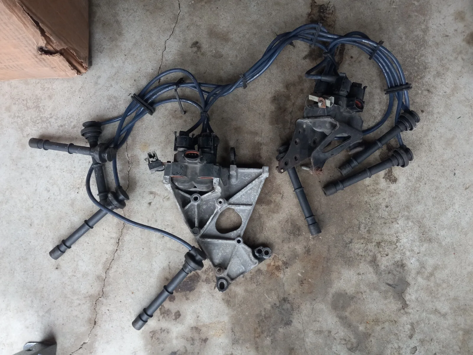 1996-1998 Ford Mustang Cobra 4.6L Spark Plug Wires & Coil Pack SVT 32V 98 97 96