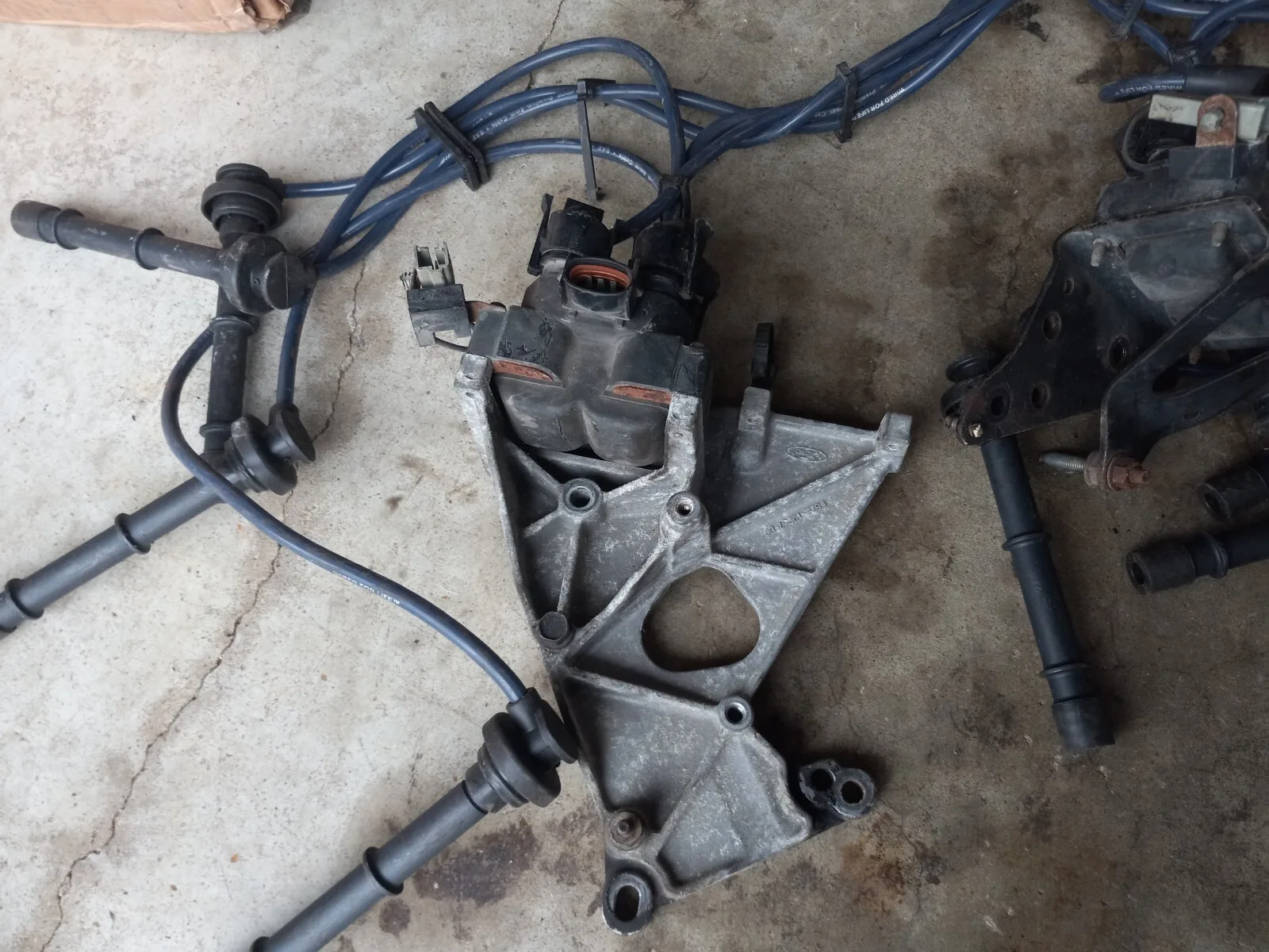 1996-1998 Ford Mustang Cobra 4.6L Spark Plug Wires & Coil Pack SVT 32V 98 97 96 - Image 3