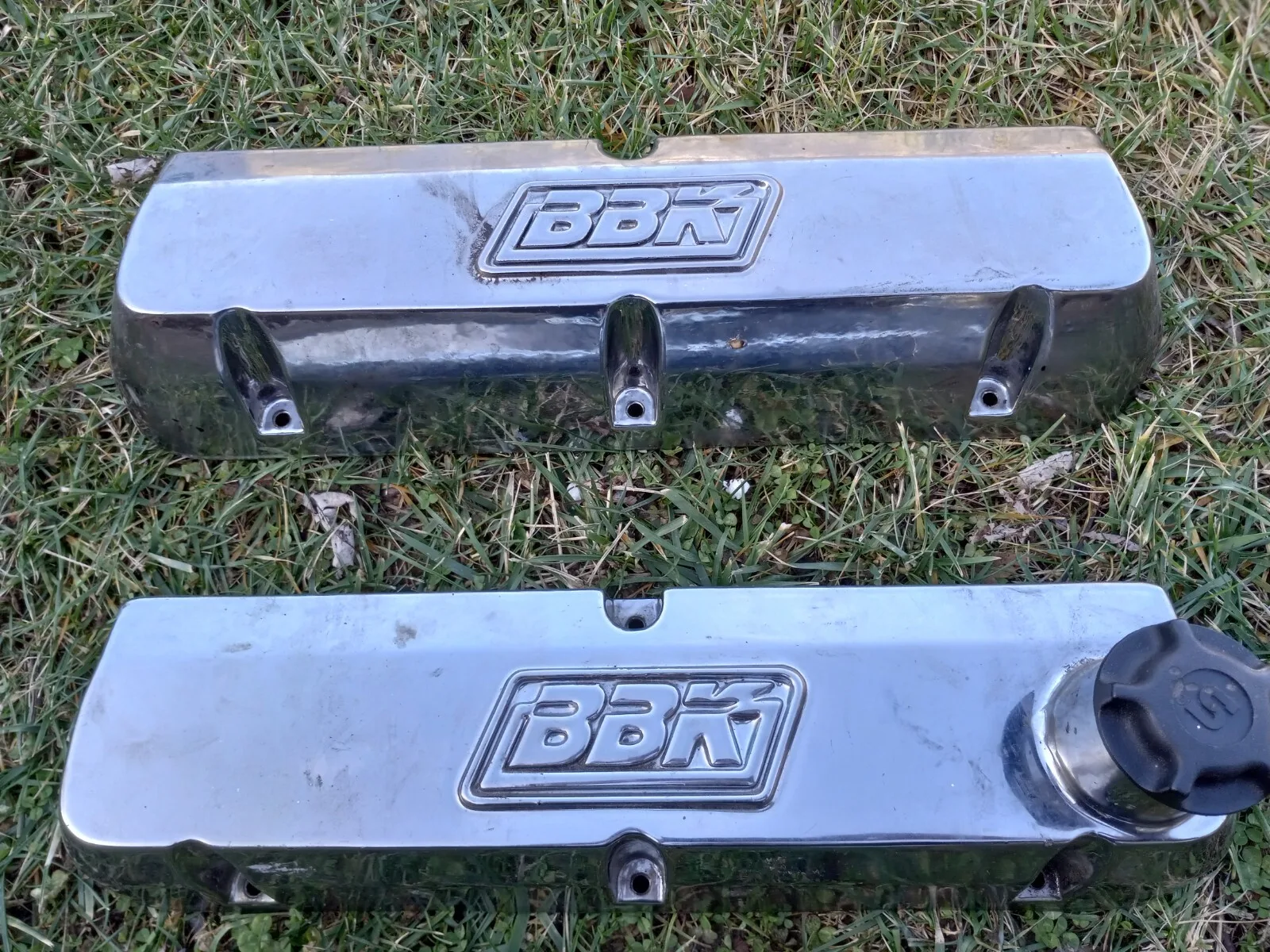 1986-1993 Ford Mustang 5.0L BBK Aluminum Valve Covers 302 EFI GT40 GT Cobra 302 - Image 2