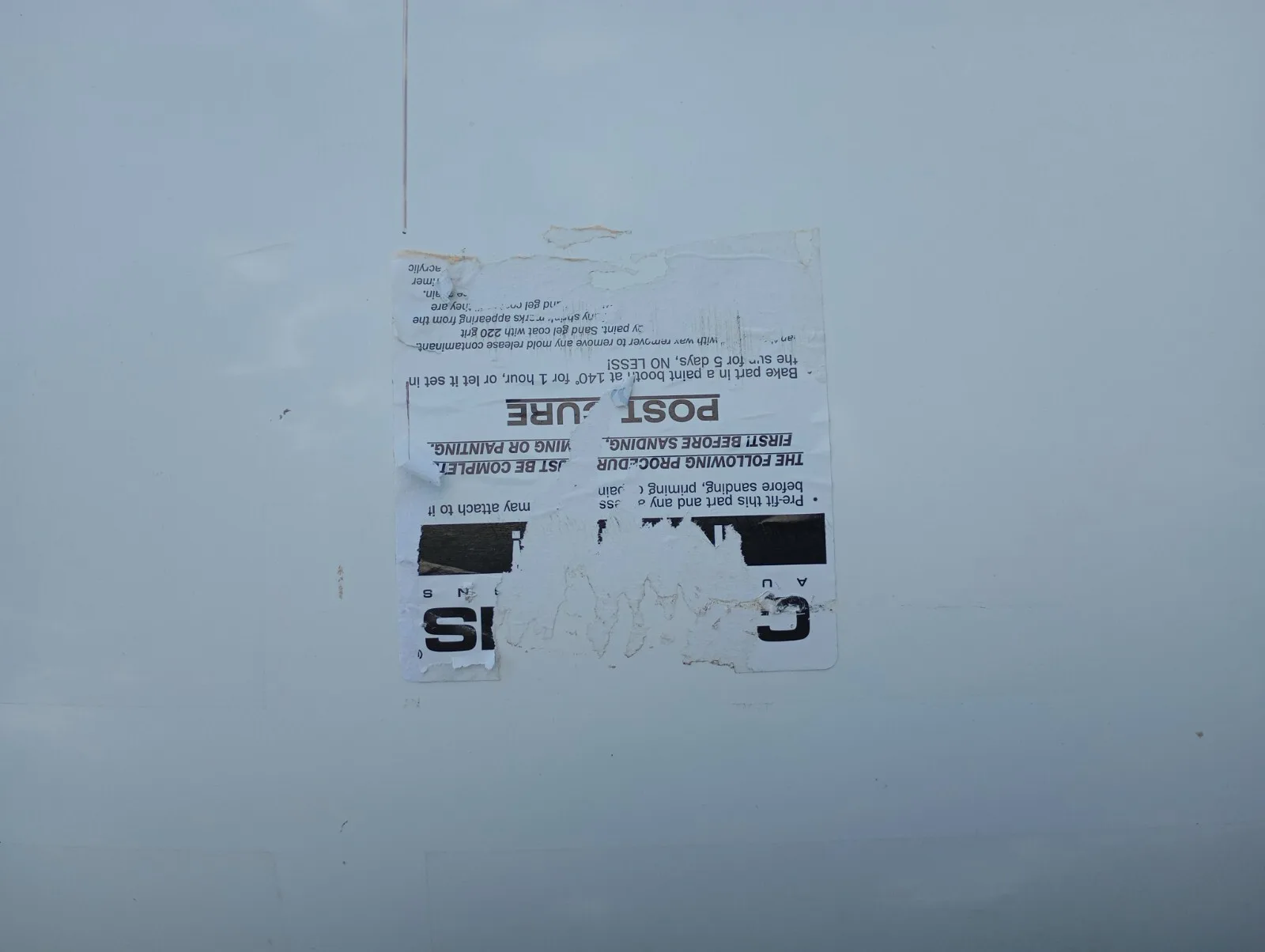 1987-1993 Ford Mustang Cervinis cowl hood Cobra R (1995 Style) Hood GT LX COBRA - Image 2