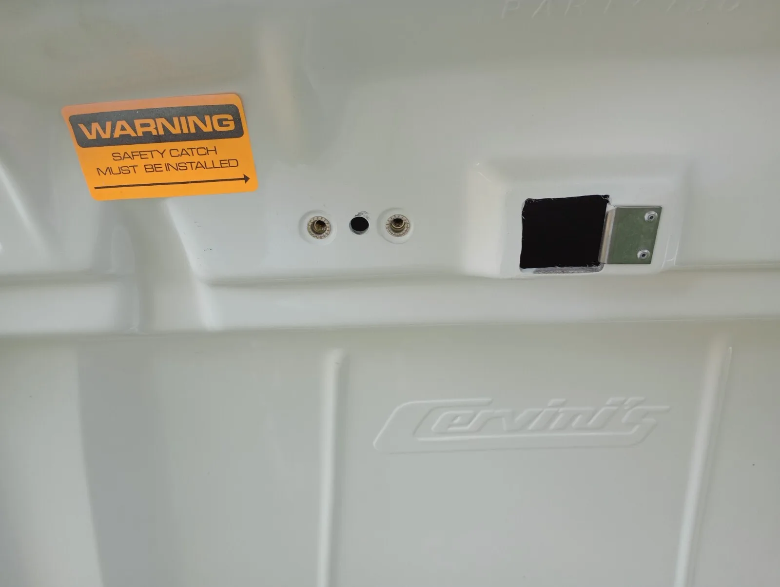 1987-1993 Ford Mustang Cervinis cowl hood Cobra R (1995 Style) Hood GT LX COBRA - Image 4