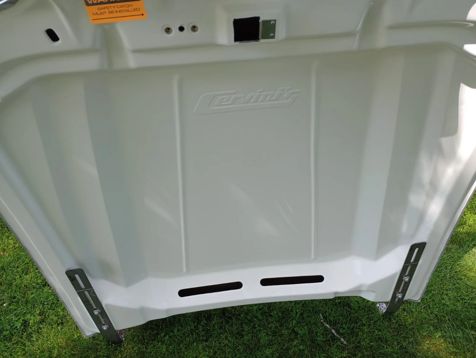 1987-1993 Ford Mustang Cervinis cowl hood Cobra R (1995 Style) Hood GT LX COBRA - Image 7