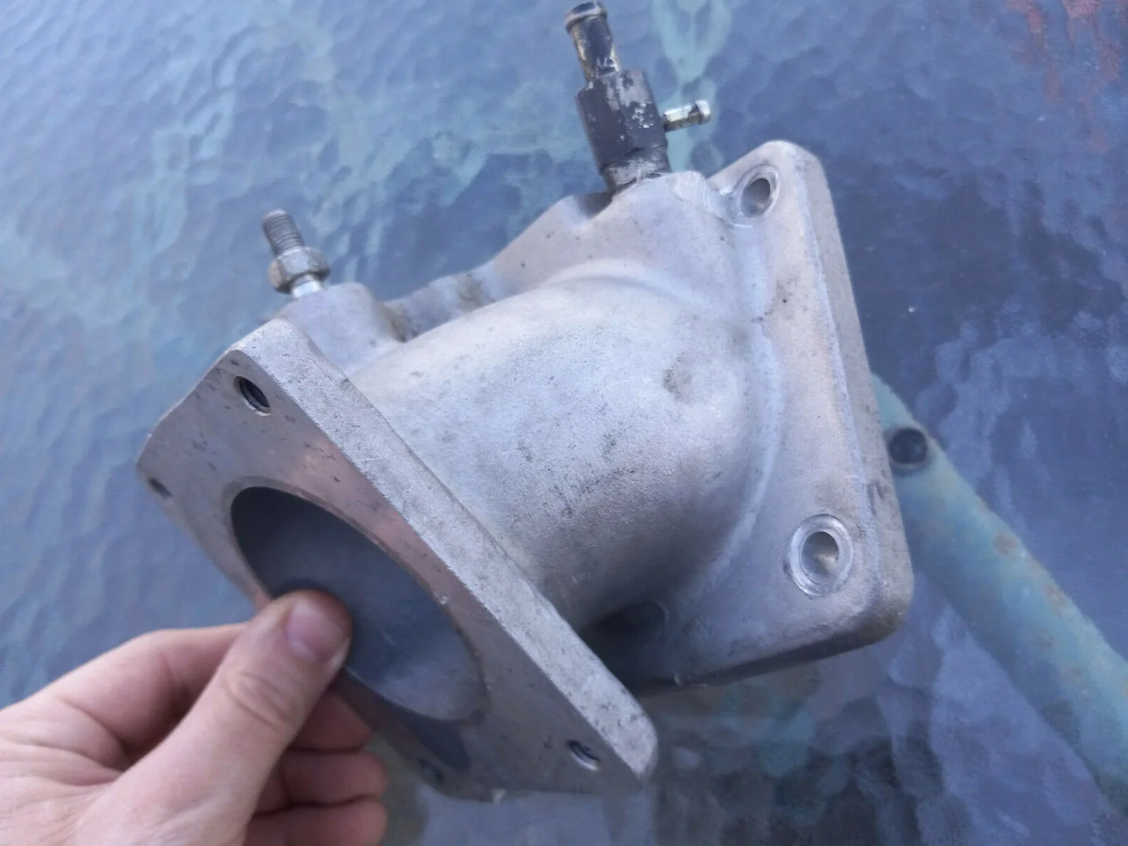 1994-1995 Ford Mustang 5.0L Throttle Body Adapter Elbow SN95 GT40 302 - Image 2