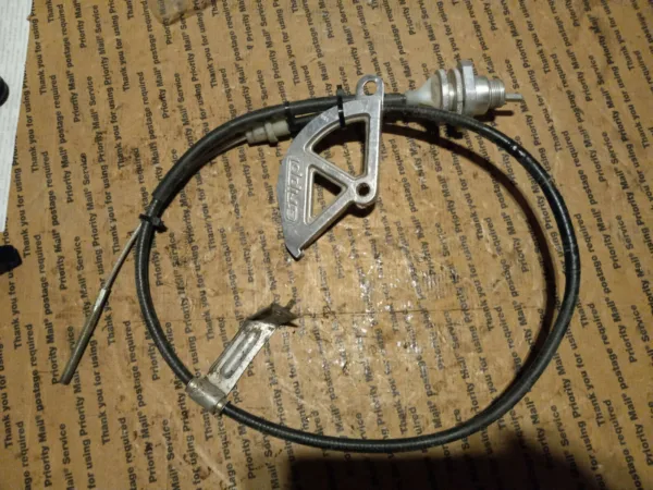 1983-1993 Ford Mustang Manual Clutch Cable Quad Assembly 5 speed T-5 GT40 GT LX