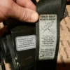 1990-1993 Ford Mustang BLACK OEM Seat belts LX Coupe Notchback Front & Rear