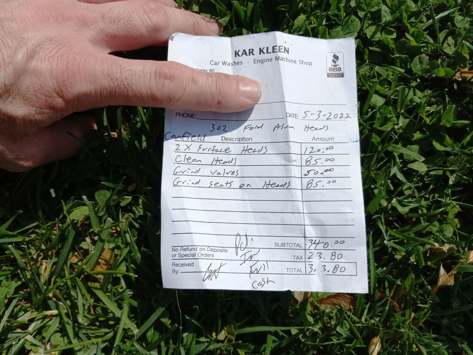 1987-1995 Ford Mustang 5.0L Canfield Aluminum Cylinder Heads 302 COBRA GT40 351 - Image 3