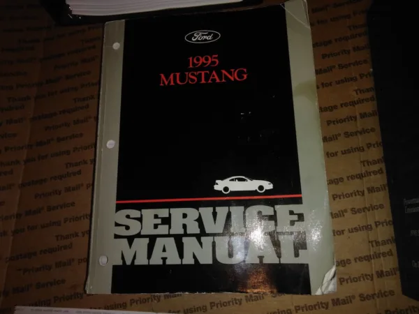 1994-1995 FORD MUSTANG GT 5.0L COUPE ORIGINAL FACTORY SERVICE MANUALS