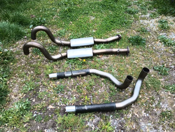 1994-1998 Ford Mustang 4.6L OEM Saleen Borla Exhaust Cobra GT40 302 V8 5.0L SVT