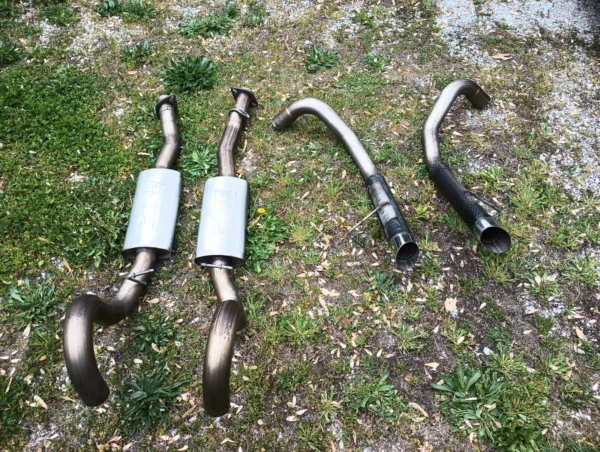 1994-1998 Ford Mustang 4.6L OEM Saleen Borla Exhaust Cobra GT40 302 V8 5.0L SVT