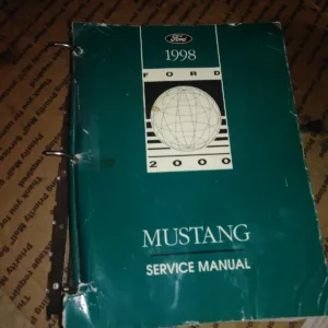 1998 Ford Mustang GT 4.6L Serive Manual book