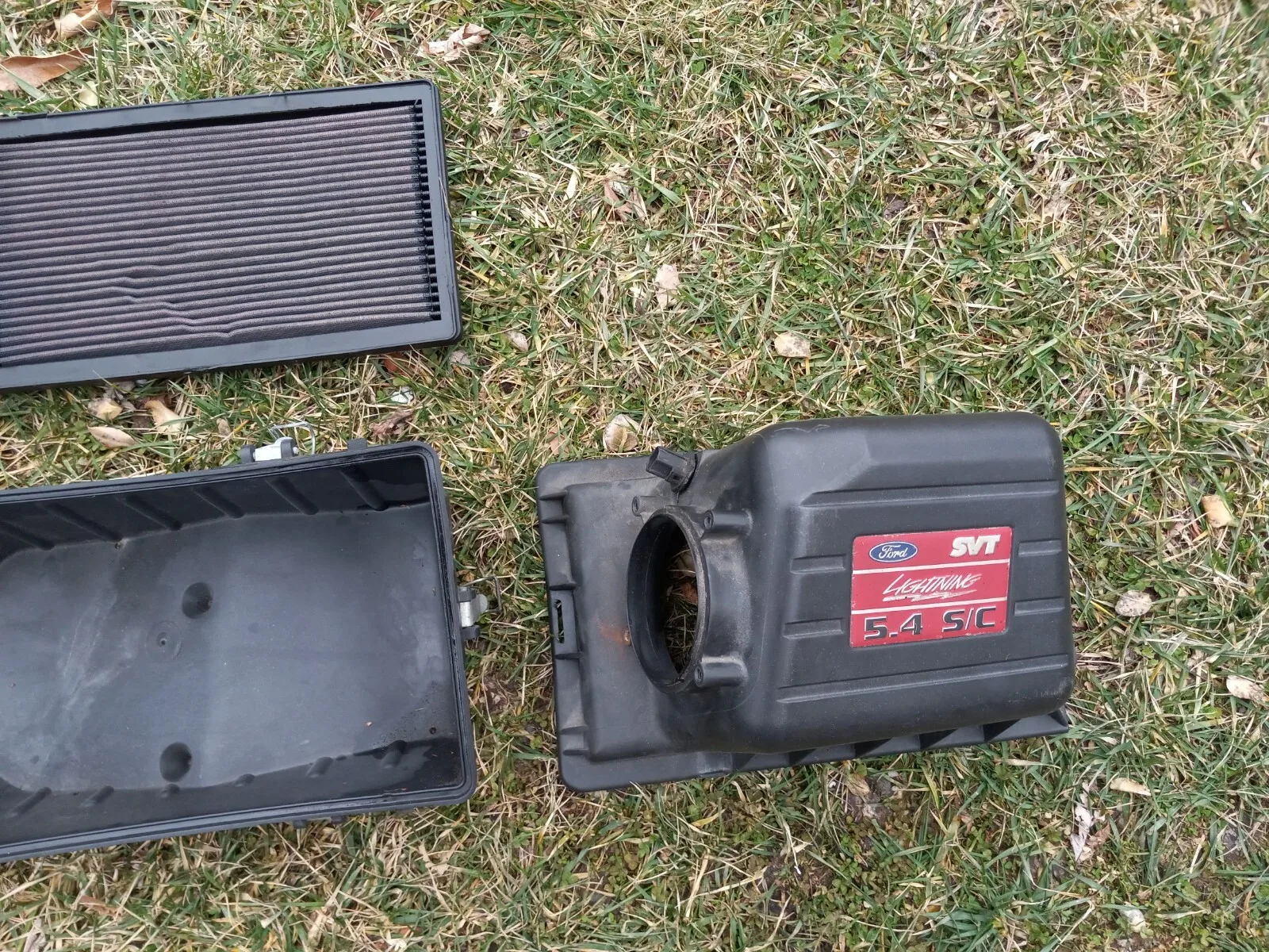 1999-2004 Ford Lightning Intake Air Box 5.4L SVT OEM Supercharger K&N Filte F150 - Image 3