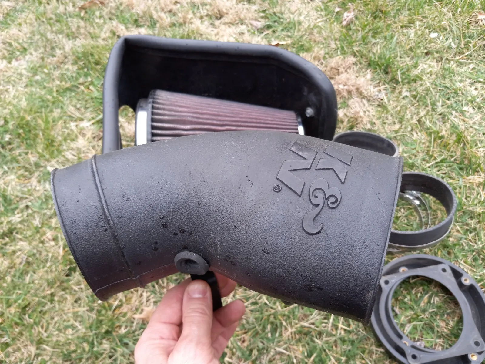 1999-2004 Ford Lightning K&N Intake Air Box 5.4L SVT Supercharger F150 HD Harley - Image 2