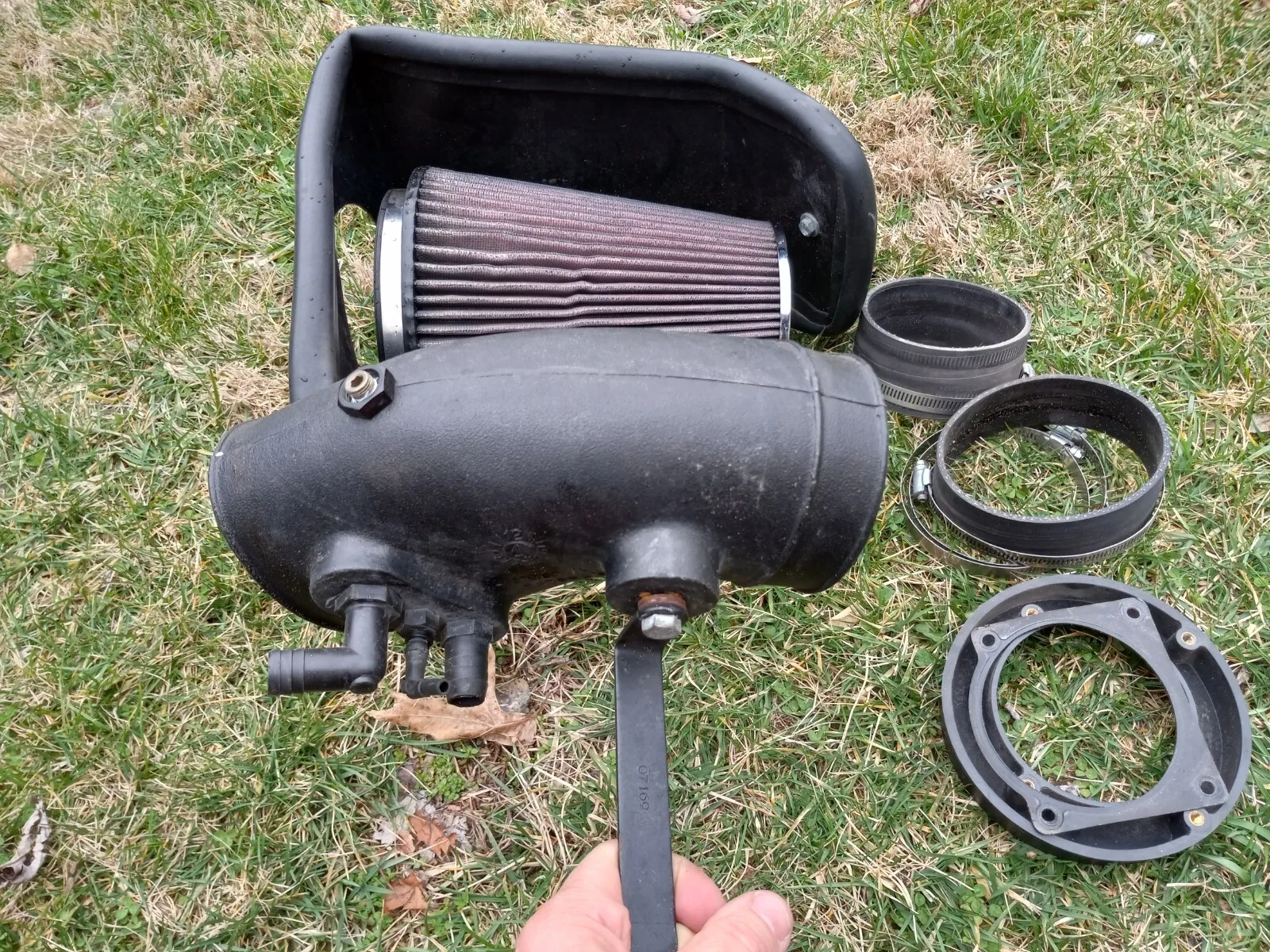 1999-2004 Ford Lightning K&N Intake Air Box 5.4L SVT Supercharger F150 HD Harley - Image 3