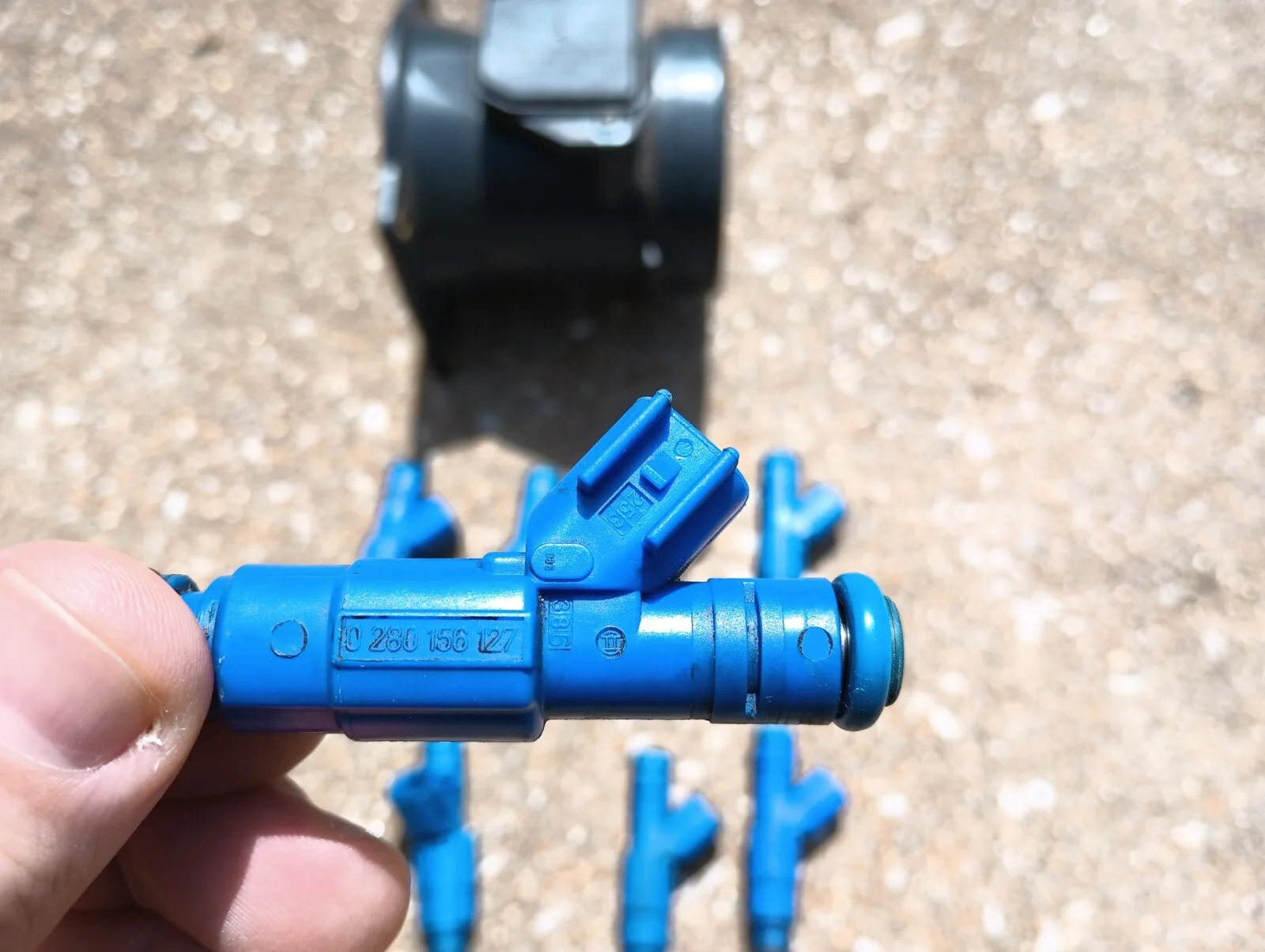 2003-2004 Ford Mustang Cobra 4.6L Fuel Injectors & Meter (OEM) 39LB SVT 32V 4V - Image 4