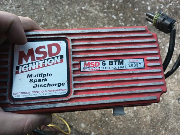 MSD Boost Ignition Spark Box 6BTM Mustang Corvette Camaro Trans Am Firebird 5.0