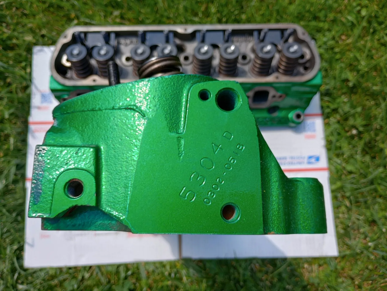 1987-1995 Ford Mustang 5.0L Roush Windsor Sr (iron) Cylinder Heads COBRA GT LX - Image 4