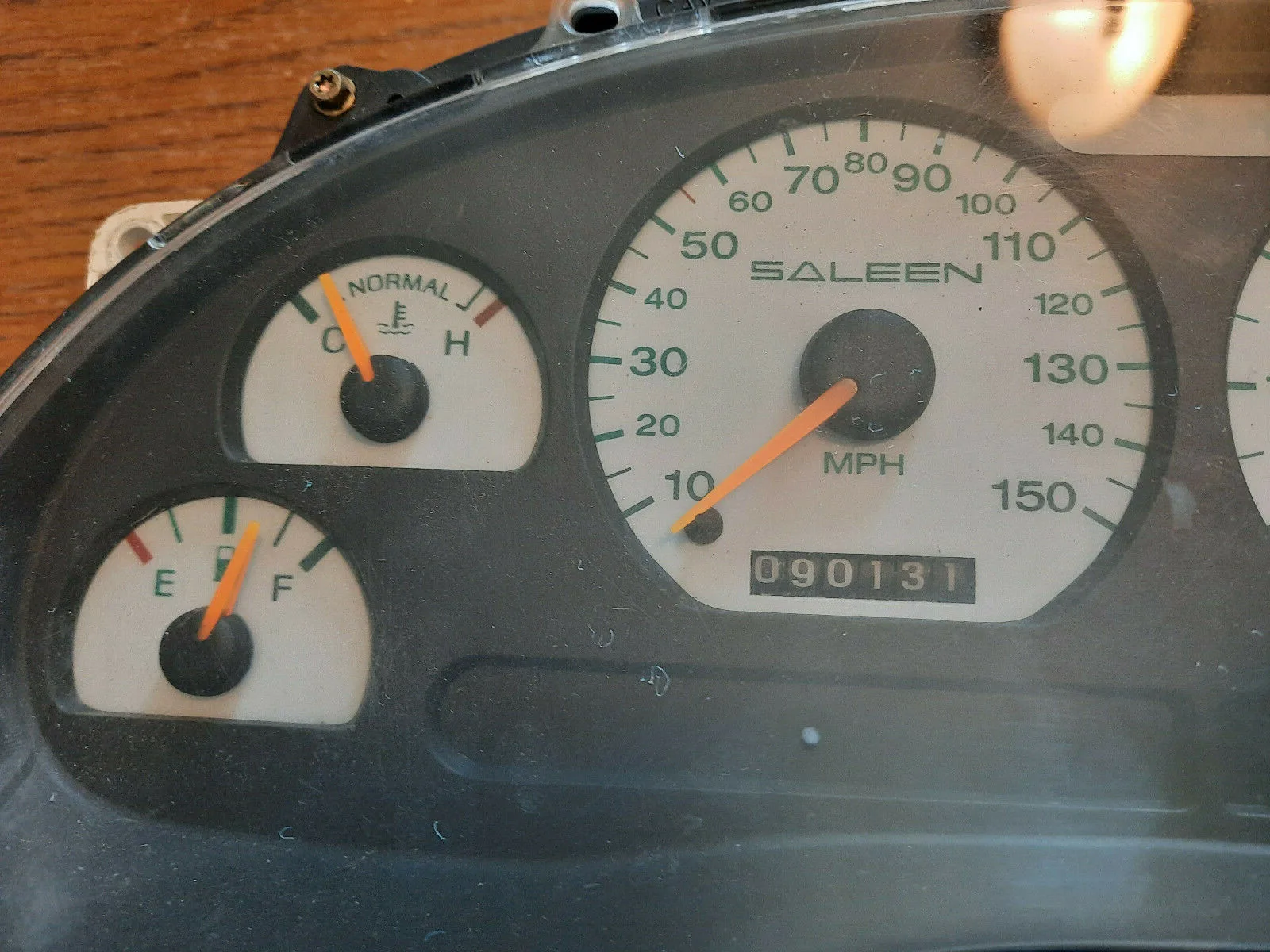 1996-1998 Ford Mustang 4.6L Saleen Speedometer Instrument Cluster Gauges Cobra - Image 3