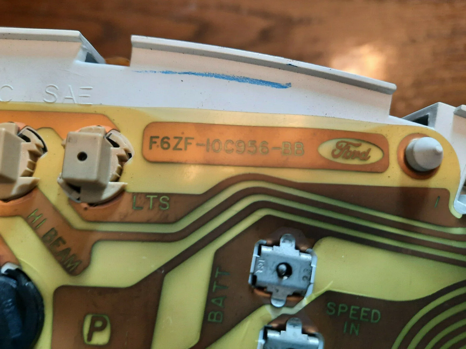 1996-1998 Ford Mustang 4.6L Saleen Speedometer Instrument Cluster Gauges Cobra - Image 5