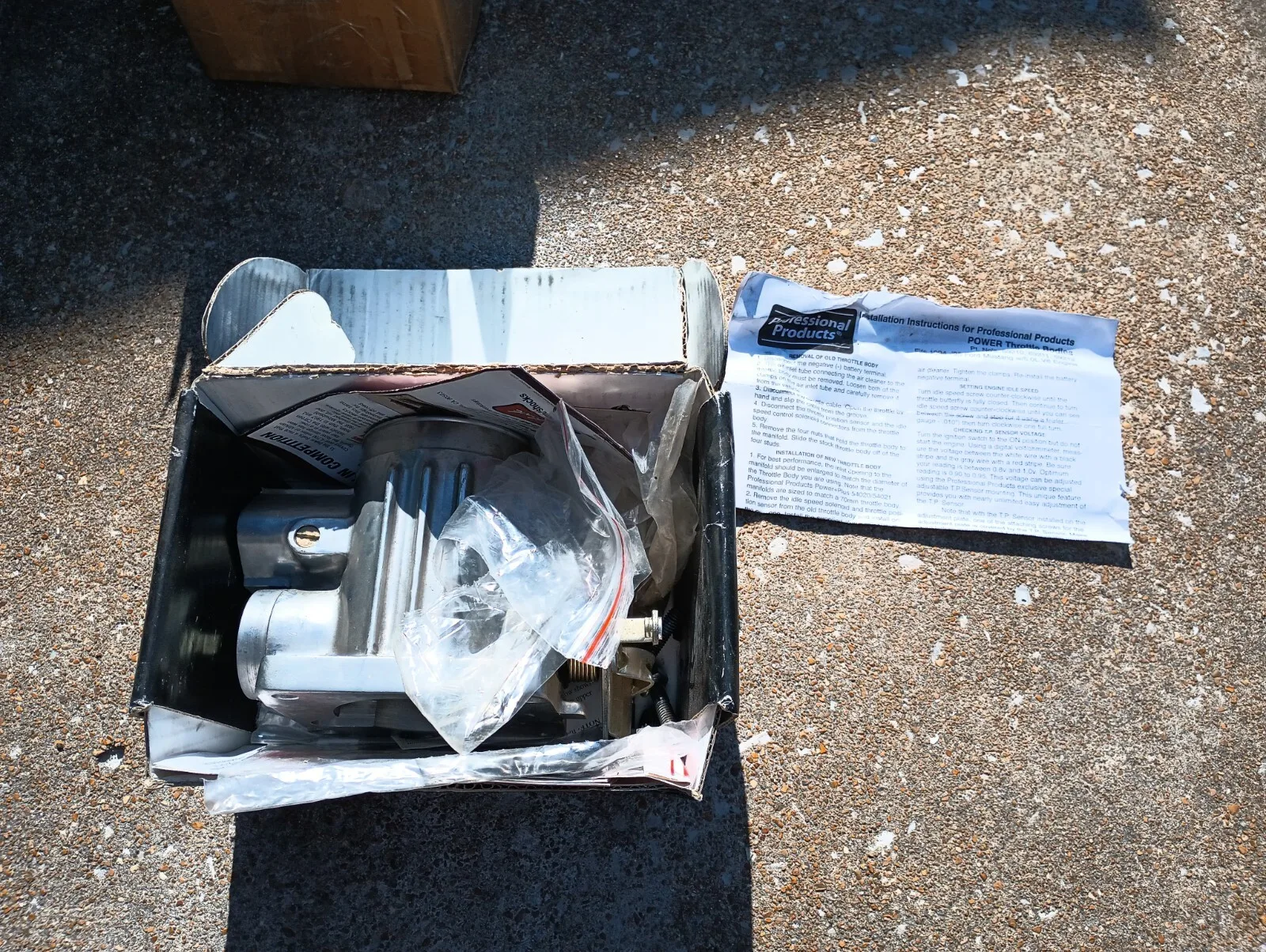 1994-1995 Ford Mustang 5.0L 75mm Throttle Body 302 GT40 COBRA EFI V8