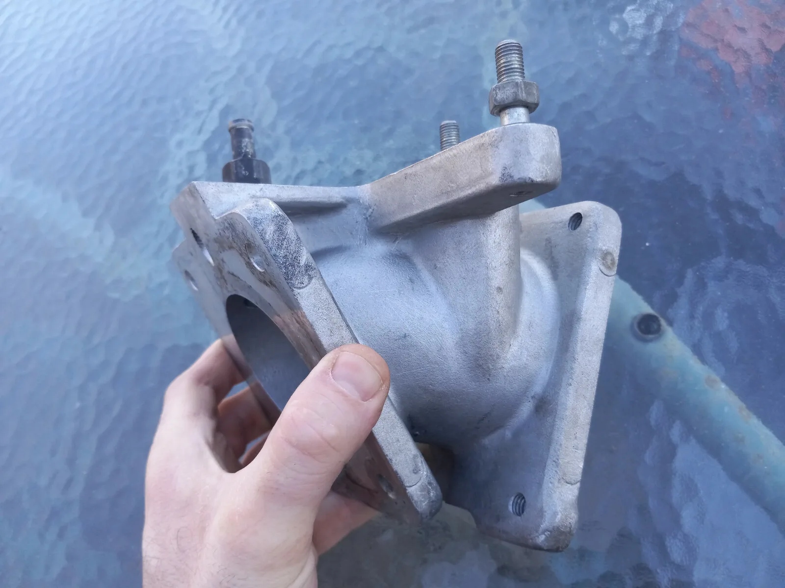 1994-1995 Ford Mustang 5.0L Throttle Body Adapter Elbow SN95 GT40 302 - Image 4