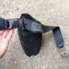 1990-1993 Ford Mustang BLACK OEM Seat belts LX Coupe Notchback Upper Rear ONLY