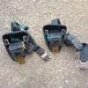 1990-1993 Ford Mustang BLACK OEM Seat belts LX Coupe Notchback Upper Rear ONLY