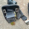 1990-1993 Ford Mustang BLACK OEM Seat belts LX Coupe Notchback Upper Rear ONLY
