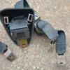 1990-1993 Ford Mustang BLACK OEM Seat belts LX Coupe Notchback Upper Rear ONLY