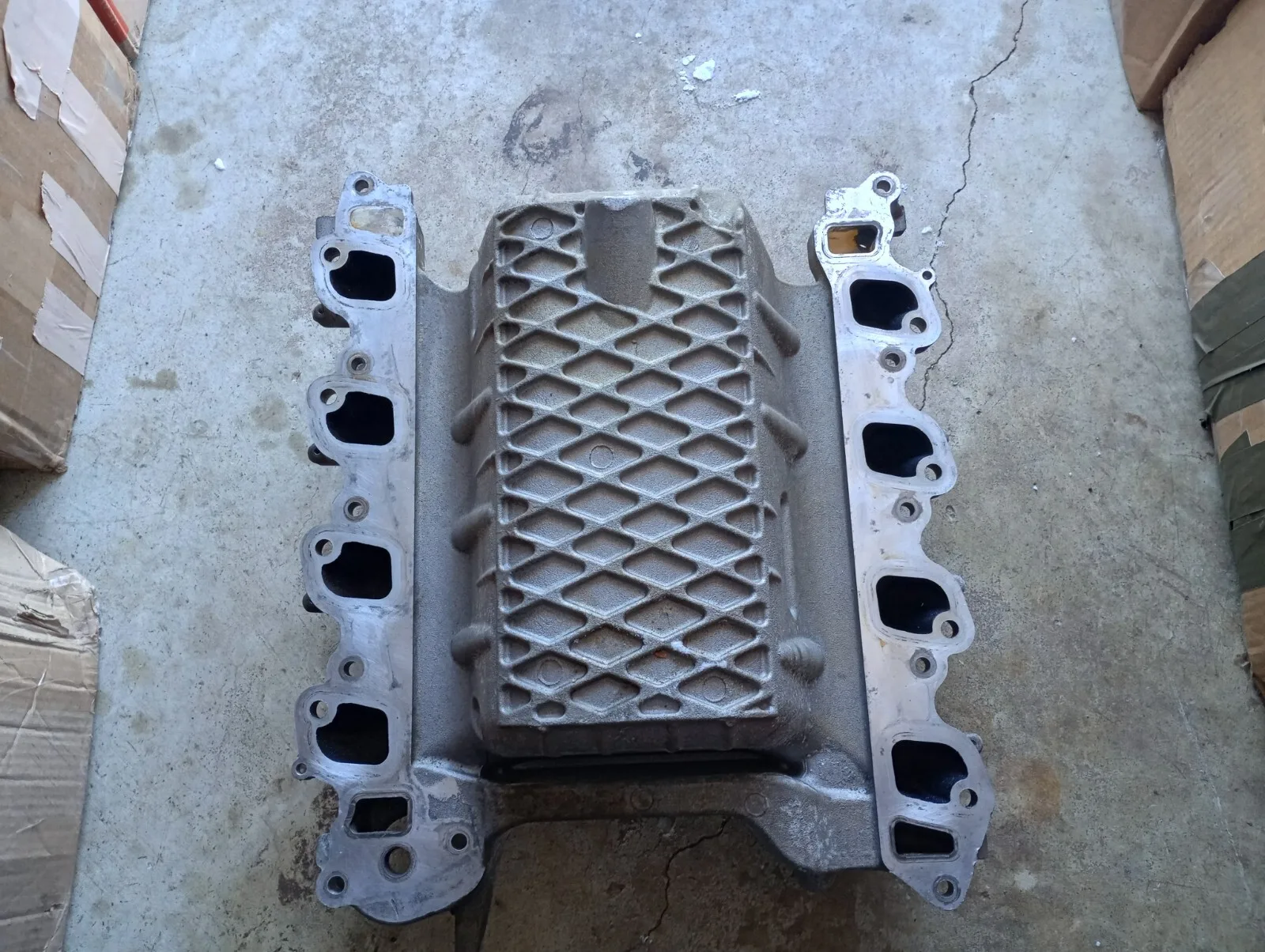 2001-2004 Ford Lightning 5.4 Harley Lower Intake Plenum Supercharger F150 SVT HD - Image 4