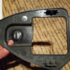 1990-1993 Ford Mustang Seat belts Mounting Bracket LX Coupe Notchback Upper Rear