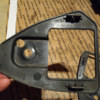 1990-1993 Ford Mustang Seat belts Mounting Bracket LX Coupe Notchback Upper Rear