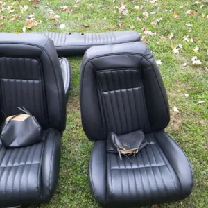 1987-1993 Ford Mustang 5.0L Front & Rear Seats Black Hatchback Reconditioned GT