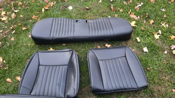 1987-1993 Ford Mustang 5.0L Front & Rear Seats Black Hatchback Reconditioned GT