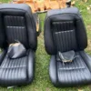 1987-1993 Ford Mustang 5.0L Front & Rear Seats Black Hatchback Reconditioned GT