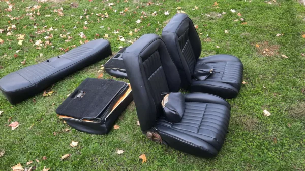 1987-1993 Ford Mustang 5.0L Front & Rear Seats Black Hatchback Reconditioned GT