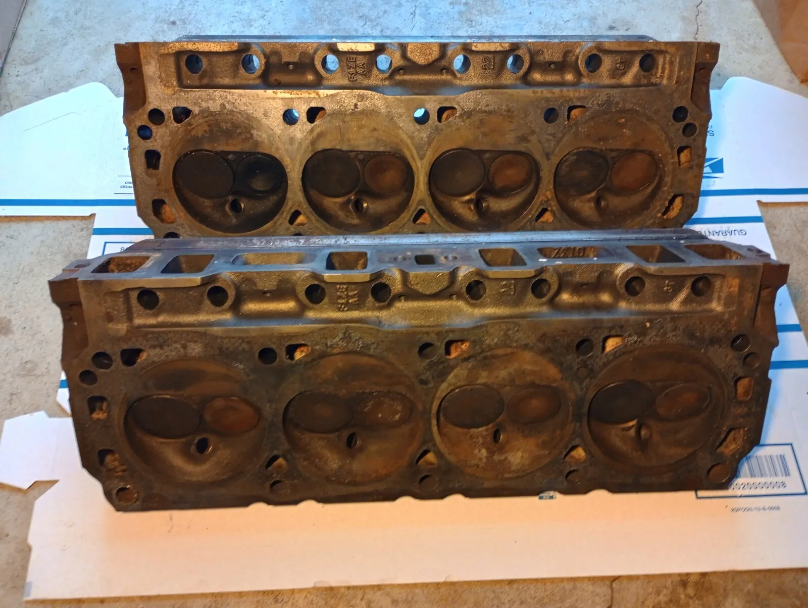 1987-1995 Ford Mustang 5.0L Ford Racing GT40 (iron) Cylinder Heads 302 COBRA GT - Image 6
