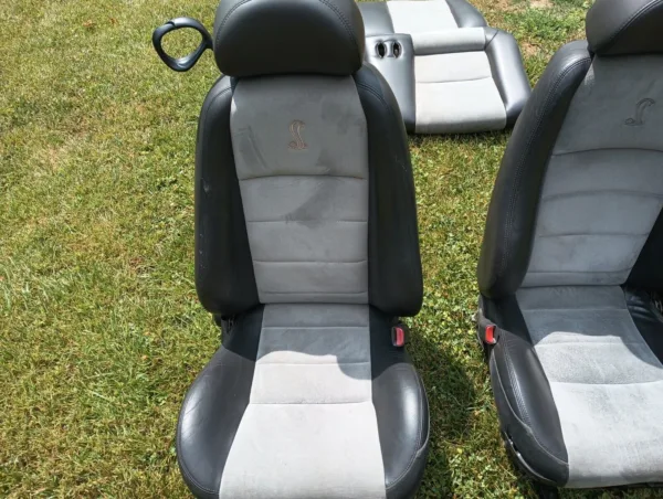 2003-2004 Ford Mustang Cobra 4.6L Front and Rear Seats (convertible) SVT Leather