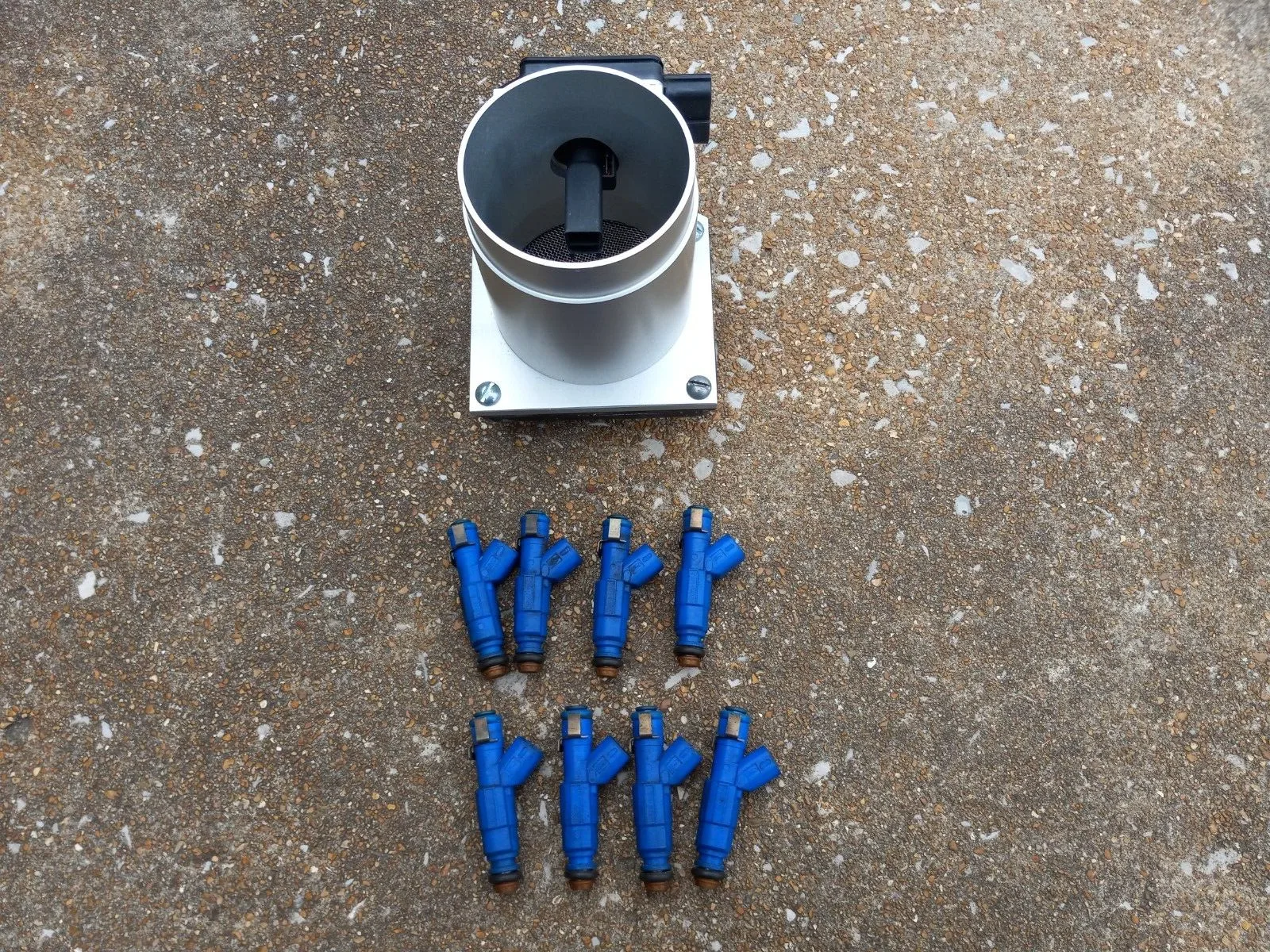 2003-2004 Ford Mustang Cobra 4.6L Fuel Injectors & SCT Meter 39LB SVT 32V 4V - Image 4