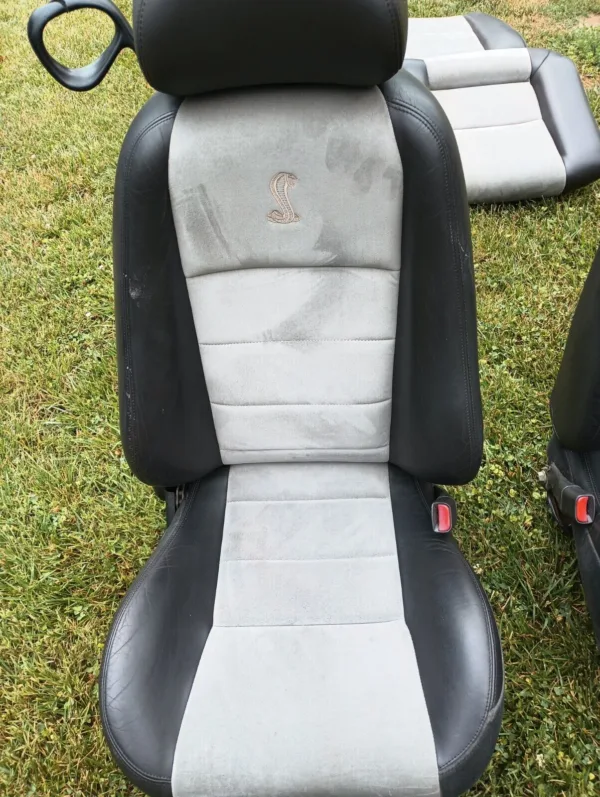 2003-2004 Ford Mustang Cobra 4.6L Front and Rear Seats (convertible) SVT Leather