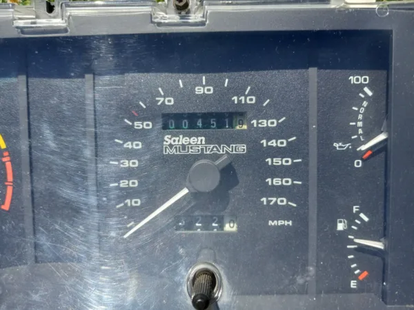 1987-89 MUSTANG LX GT 170 MPH Saleen Cobra SPEEDOMETER GAUGE INSTRUMENT CLUSTER - Image 2